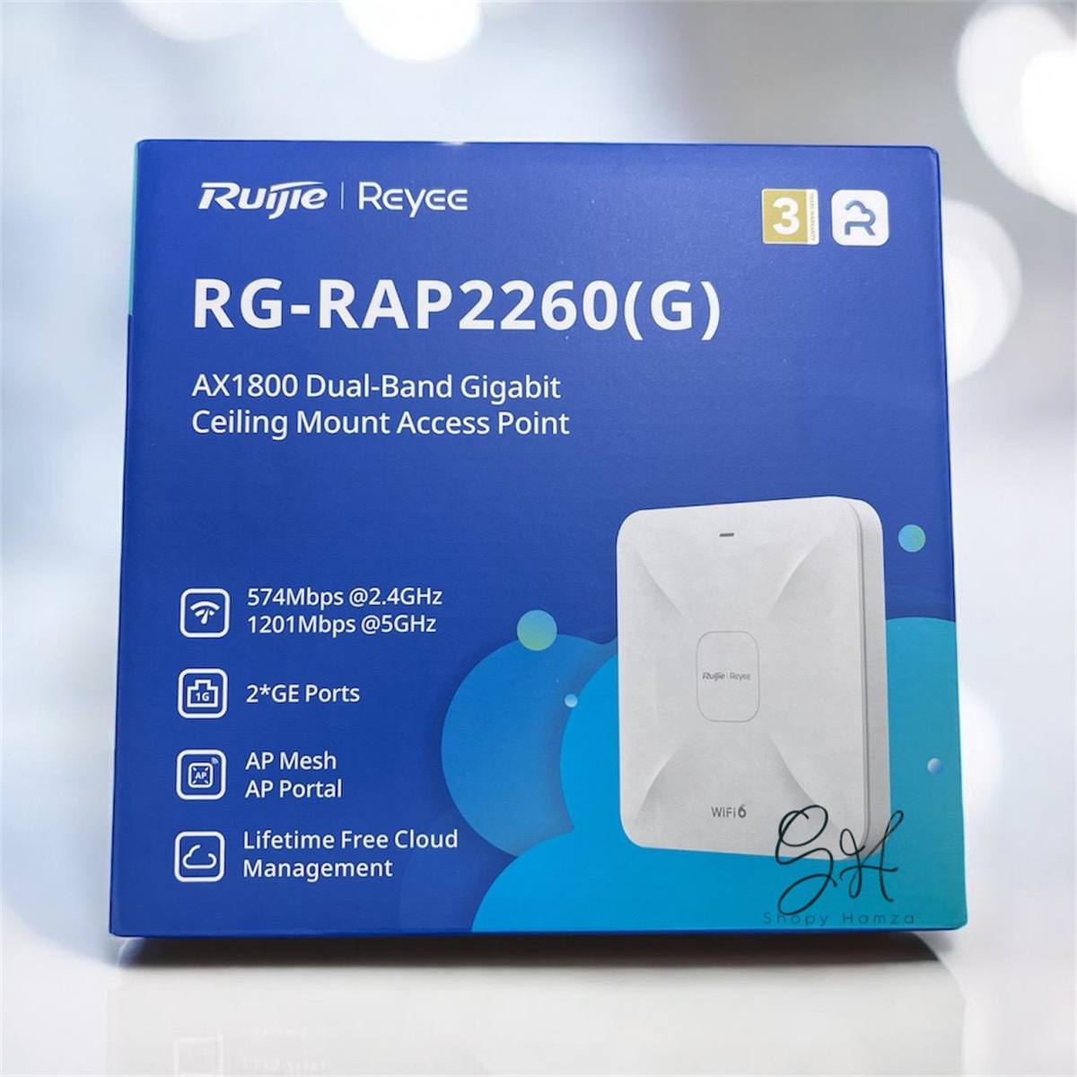 Ruijie Reyee RG-RAP2260(G) - Wi-Fi 6 AX1800 PoE